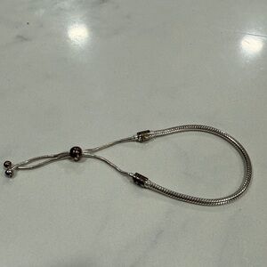 Pandora  Silver Adjustable Bracelet
